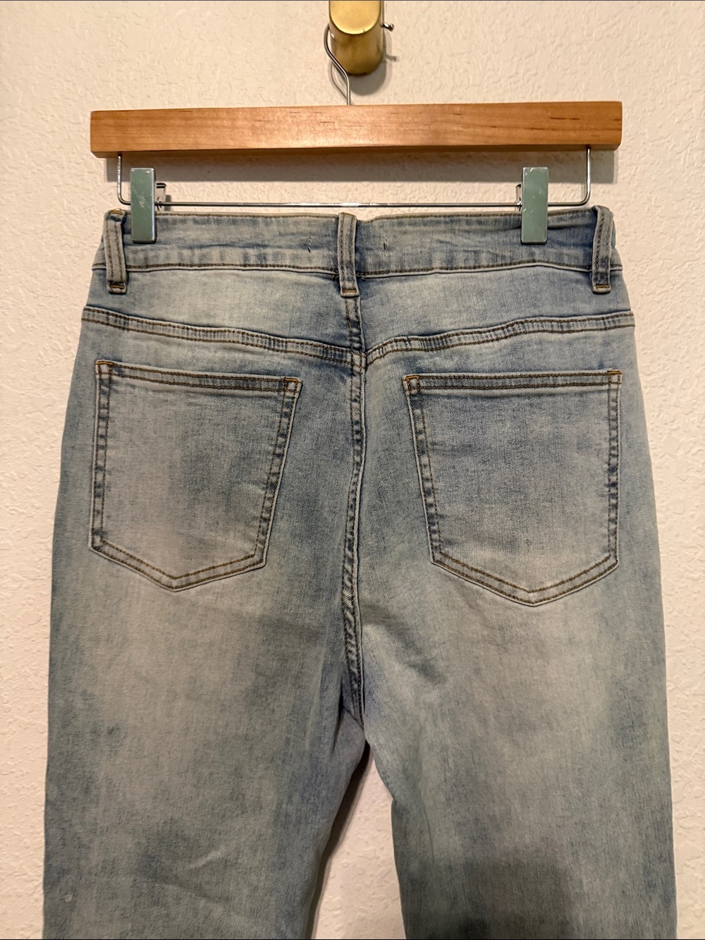 Perfect Boston Proper embellished pearl ankle jeans 8 - Picture 6 of 8